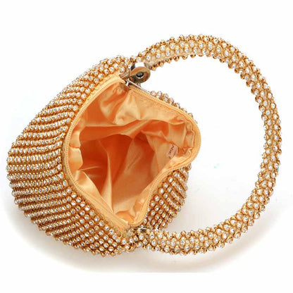 1920s Party Prom Wedding Clutch Rhinestone Evening Bags Sparkly Glitter Purse