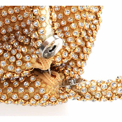 1920s Party Prom Wedding Clutch Rhinestone Evening Bags Sparkly Glitter Purse