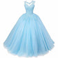 Beaded Quinceanera Dresses Sweet 16 Appliques Prom Ball Lace Gown