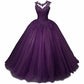 Beaded Quinceanera Dresses Sweet 16 Appliques Prom Ball Lace Gown