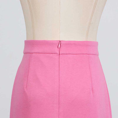 Women's 3D Flower Long Skirt Suit