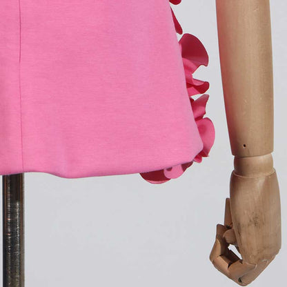 Women's 3D Flower Long Skirt Suit