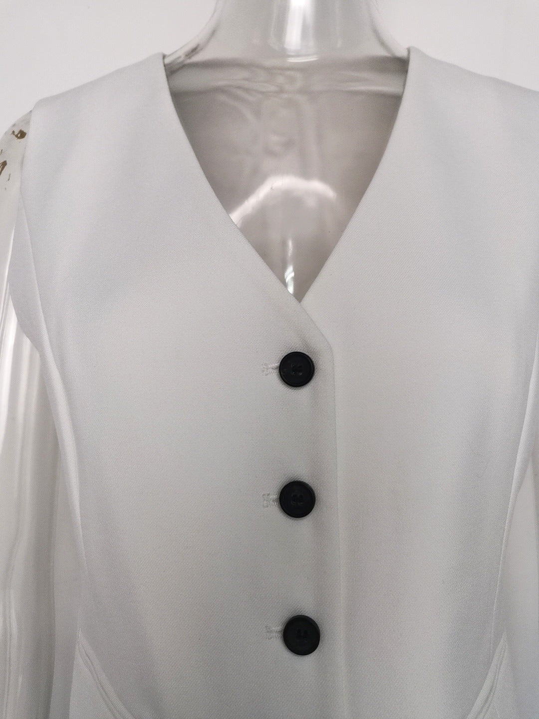 Women's Wide-Leg Pants suit 3 Pieces White Pantsuit For Wedding