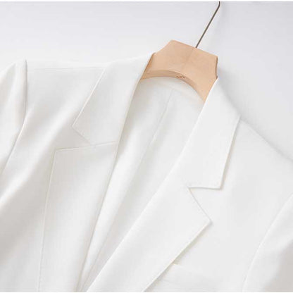 Women's Wide-Leg Pants suit 3 Pieces White Pantsuit For Wedding