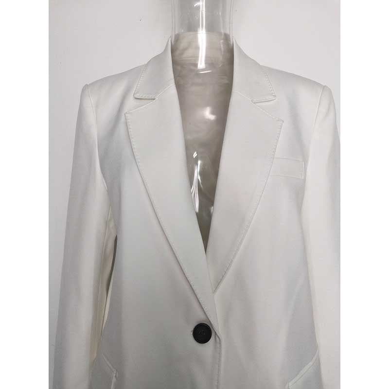 Women's Wide-Leg Pants suit 3 Pieces White Pantsuit For Wedding