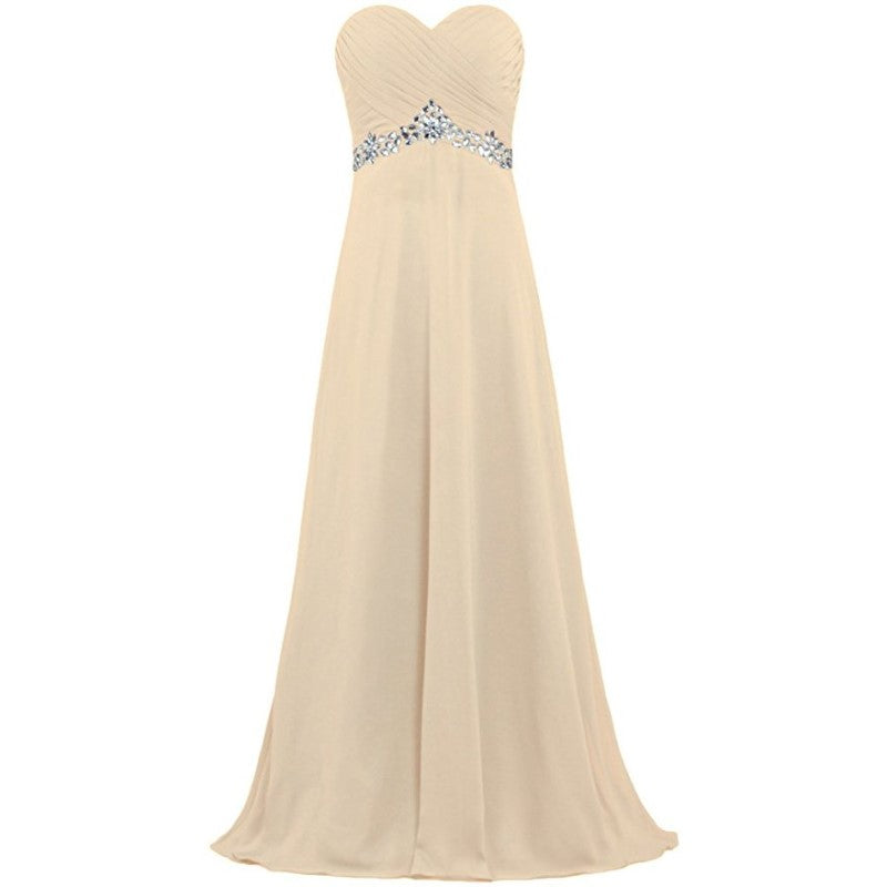 Trendy Bridesmaid Dresses Off The Shoulder Chiffon Wedding Dress