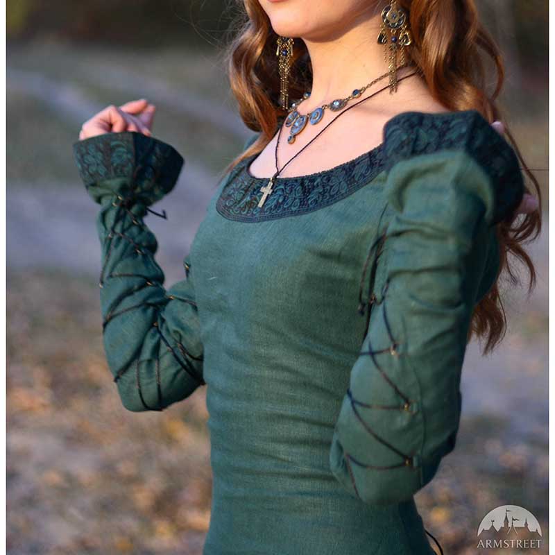 Retro Vintage Medieval Vintage Dress 9170