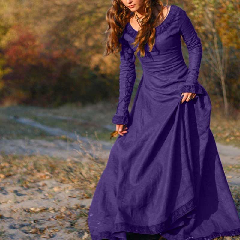 Retro Vintage Medieval Vintage Dress 9170