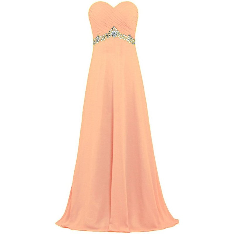 Trendy Bridesmaid Dresses Off The Shoulder Chiffon Wedding Dress