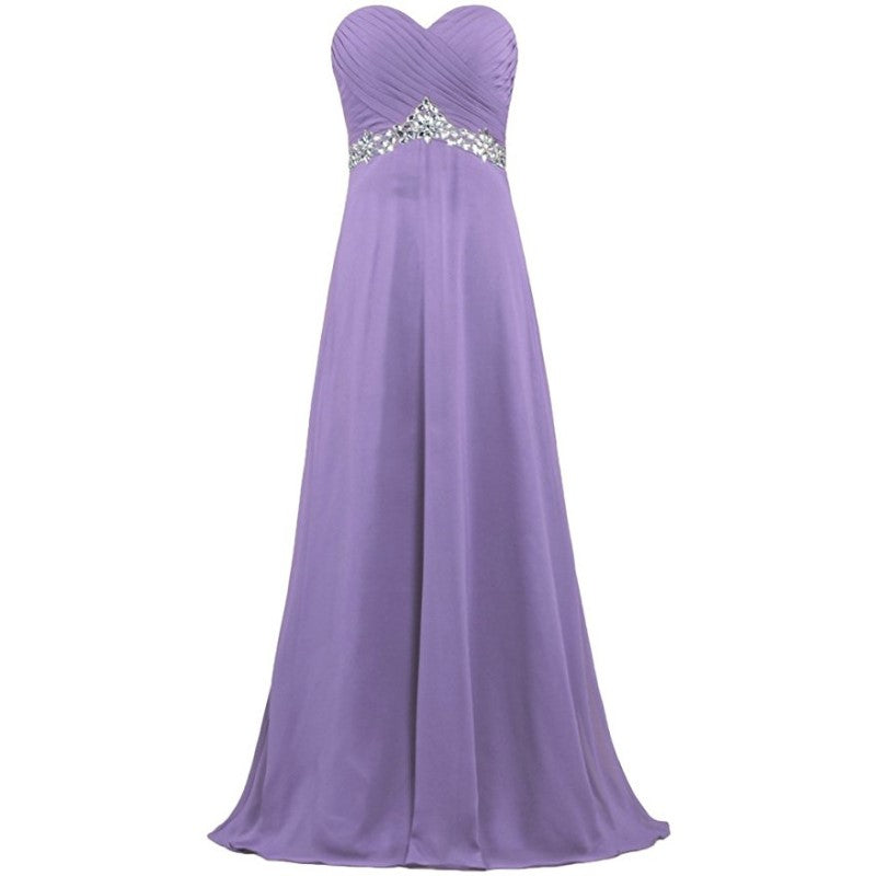 Trendy Bridesmaid Dresses Off The Shoulder Chiffon Wedding Dress