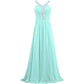 Beaded Chiffon Bridesmaid Dresses Long Evening Dress Formal Prom