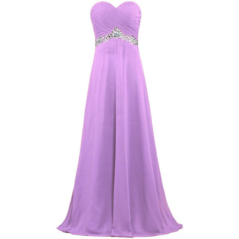 Trendy Bridesmaid Dresses Off The Shoulder Chiffon Wedding Dress