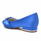 Satin Flats for bride comfortable event shoes wedding shoes