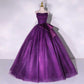 A Line Tulle Formal Event Dress Long Prom Dress Strapless Evening Dress