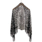 1920s Sequin Beaded Shawl Wraps Evening Cape Scarf for Wedding Party