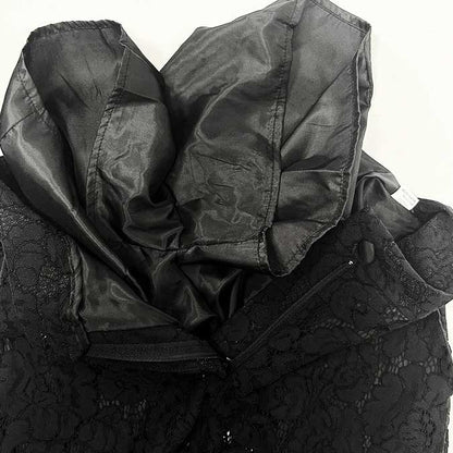 Black Lace Blazer Pant Suit Women | Double Breasted Tuxedo Suit Set