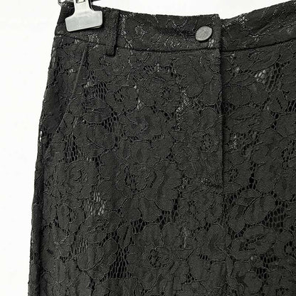 Black Lace Blazer Pant Suit Women | Double Breasted Tuxedo Suit Set