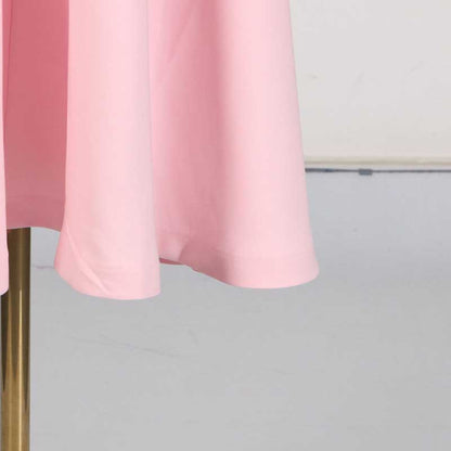 Bow-Detailed Crystal-Trim Midi Dress