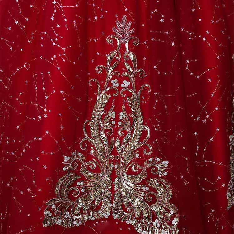 Burgundy Beading Lace Quinceanera Dress Prom Evening Ball Sweet 15 Corset Gown