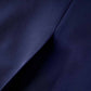 Buttoned Navy Blue Blazer Double Breasted Jacket Elegant Style Coat