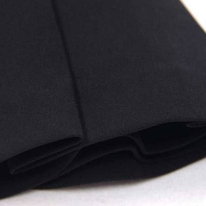 Chic U-Neck Buttons Tank Top + Mini Skirt Suit