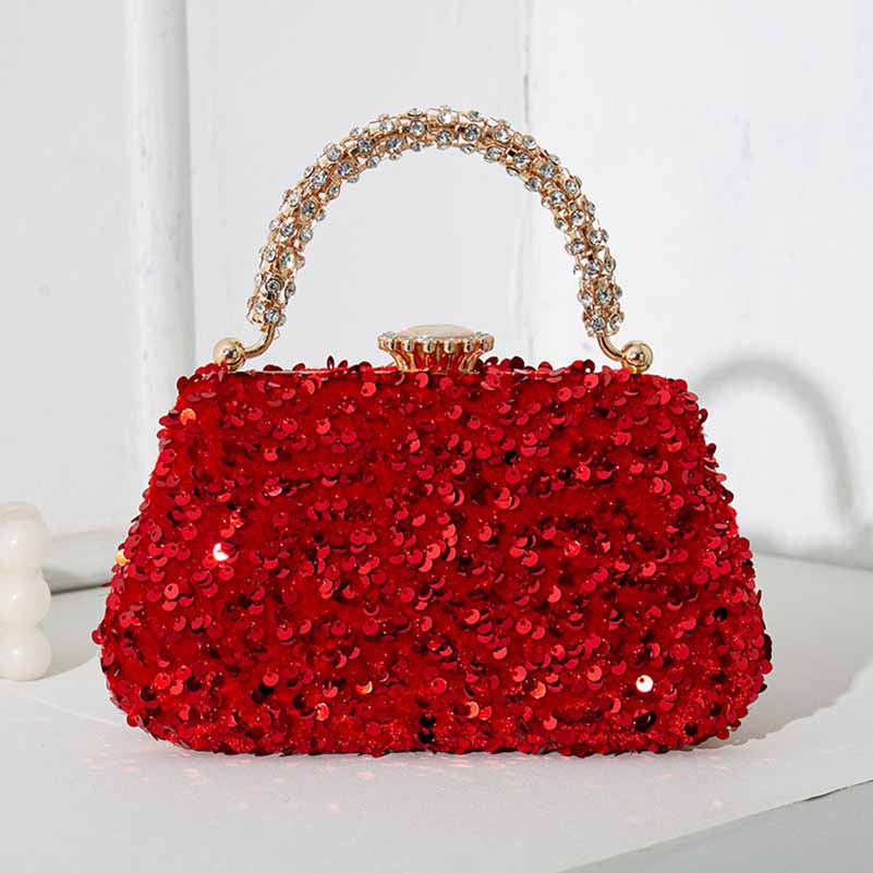 Evening Bag Sequin Purses Party Clutch Handbag