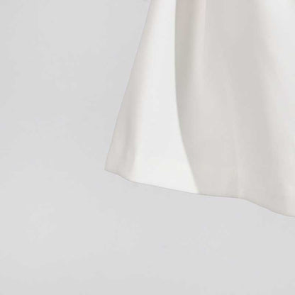 Crystal-Embellished Square-Neck Sleeveless Mini Dress