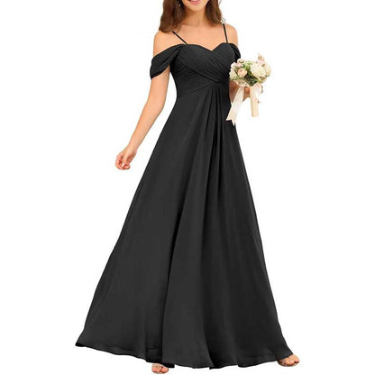 Custom-Made Chiffon Bridesmaid Gowns – Long, Flowy & Perfect for Any Wedding Theme