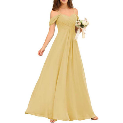 Custom-Made Chiffon Bridesmaid Gowns – Long, Flowy & Perfect for Any Wedding Theme