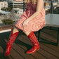 Embroidered Western Cowgirl Boots