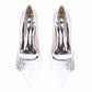 Flat Satin Wedding Shoes For Bridal Closed Toe Dress Shoes