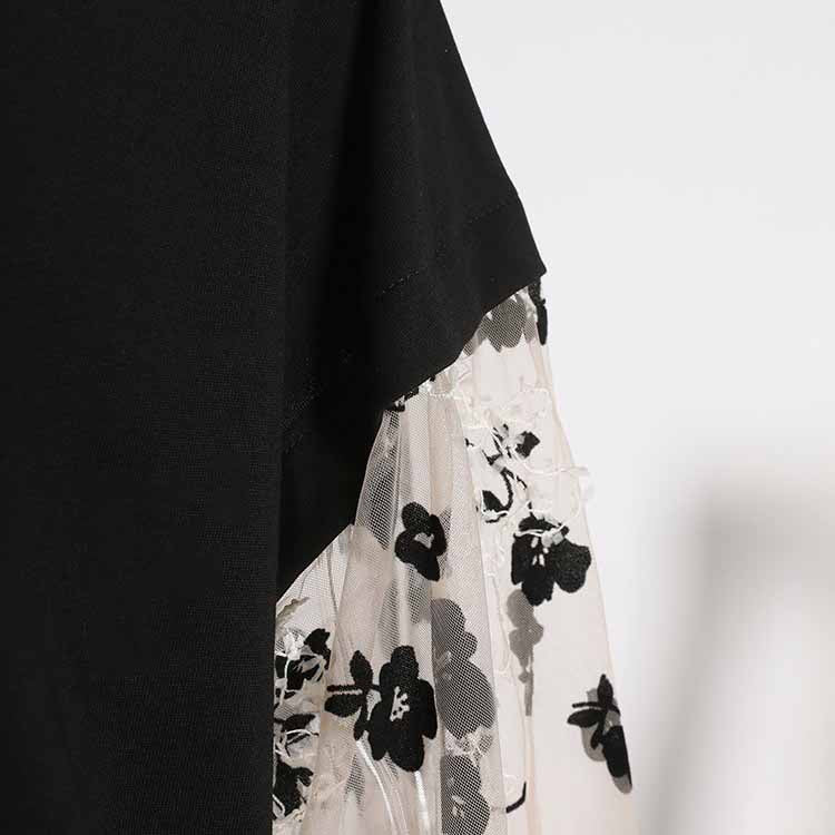 Floral Print V Neck Dress – Flowy Silhouette for Casual or Formal