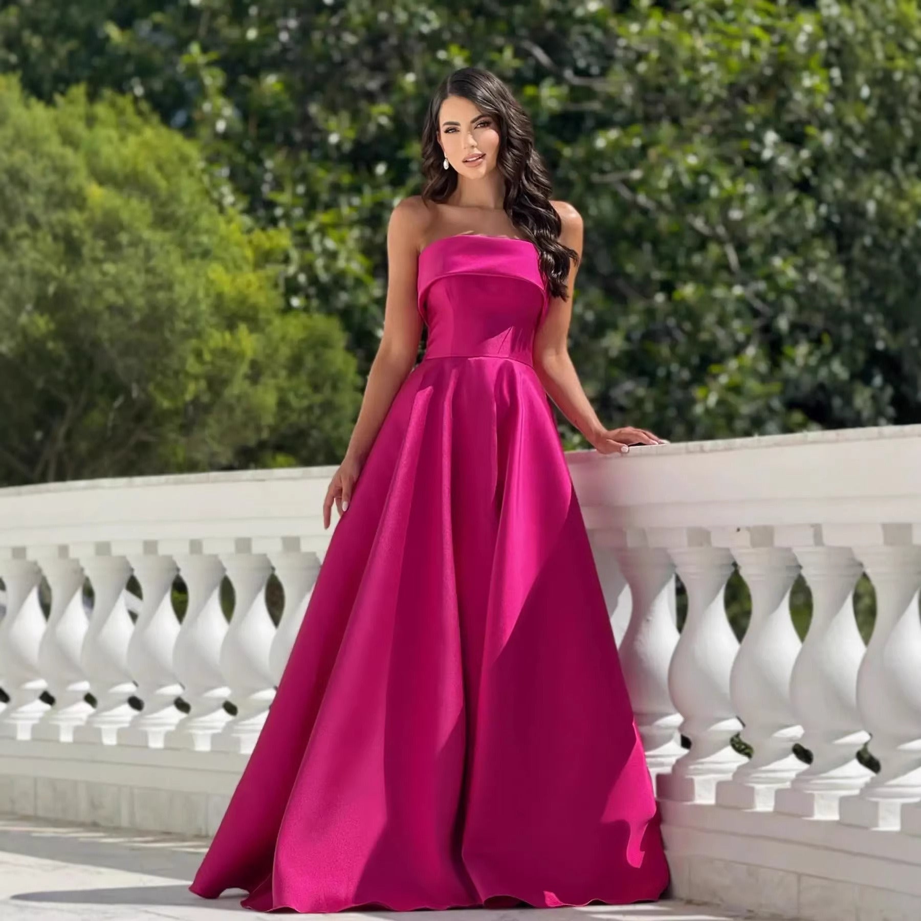 Glamorous Fuchsia Formal Gown Glamorous Fuchsia Formal Gown
