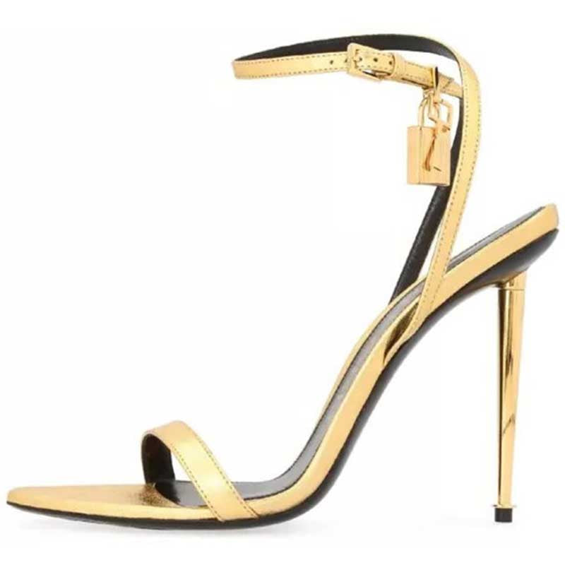 Women's Open Toe Ankle Strap Sandals High Heeled Pumps