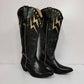 Trendy Cowboy Boots Embroidery Boots Knee High Cowgirl Boots For Women