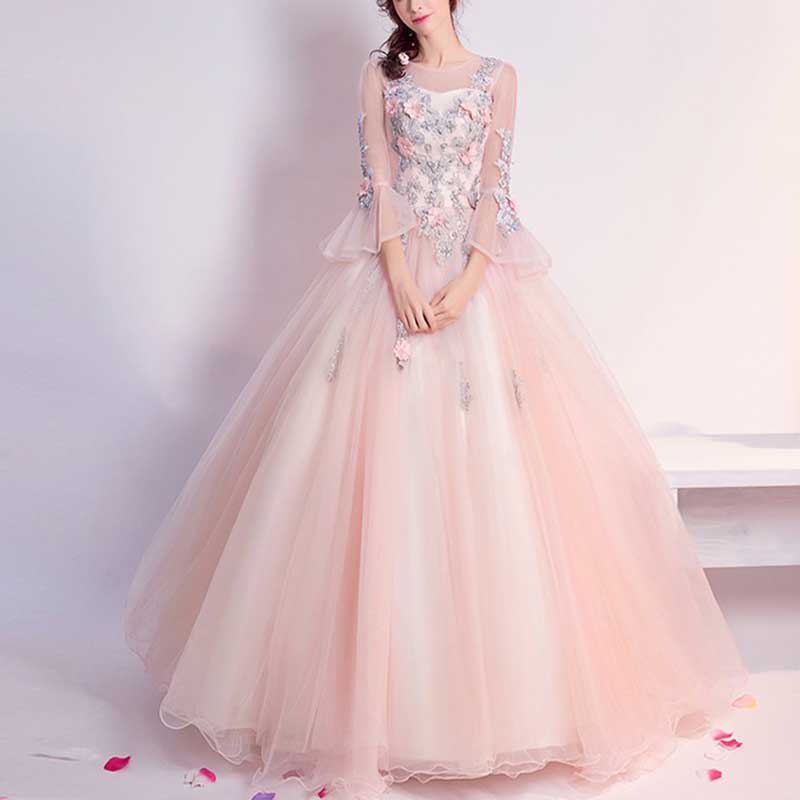 Junior Prom Dress Evening Wedding Bridesmaid Dress