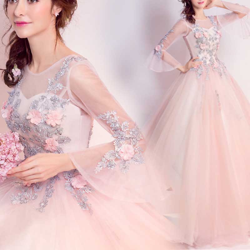 Junior Prom Dress Evening Wedding Bridesmaid Dress