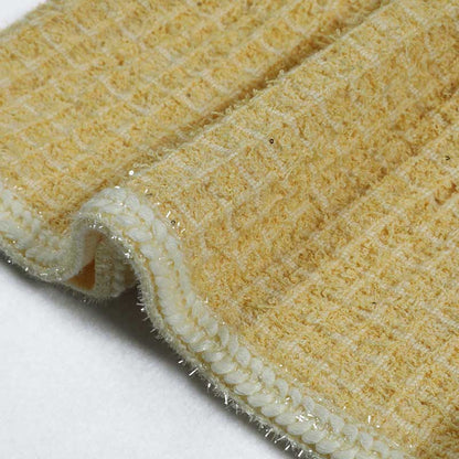 Long Sleeves Mid-Length Knitted Dresses Buttons Body-Con A-Line Dress