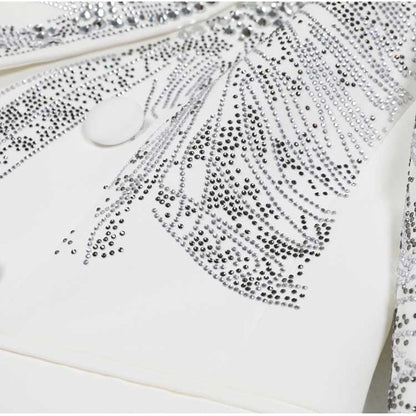 Blazer Coat for Women | Mid-Length in Classic Black & White