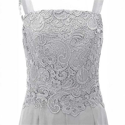 Mother of The Bride Dress With Jacket Chiffon Wedding Guest Outfit