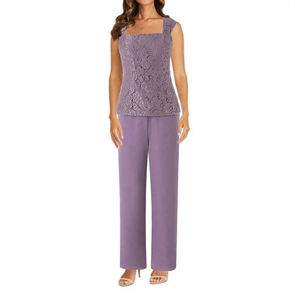 Mother of The Bride Dresses Pant Suits Wedding Guest Outfit Set