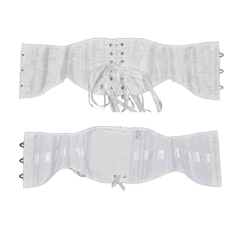 Womens Lace Up Underbust Trainer Corset Wedding Dress Outfits Corset