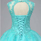 Beaded Quinceanera Dresses Sweet 16 Appliques Prom Ball Lace Gown