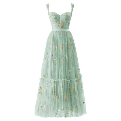 Tulle Butterfly Homecoming Dress Lace Applique Wedding Ball Gown Prom Dress