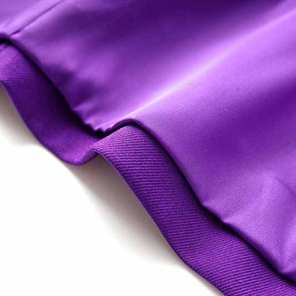 Women Purple Pantsuit Fitted Blazer + Mid-High Rise Trousers Pantsuit Suit Party Wear