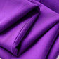 Women Purple Pantsuit Fitted Blazer + Mid-High Rise Trousers Pantsuit Suit Party Wear