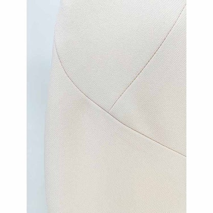 Women Invory Pantsuits One Button Flare Bottoms Two Pieces Pants Set