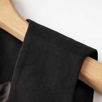 Womens cut-out sleeveless shirt black formal party top