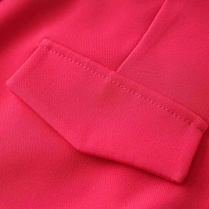 Women Fuchsia Halter Wide-Leg Jumpsuit