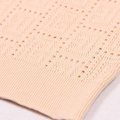 Women's Kniited Crop Top Sleeveless Cropped Sweater Vest